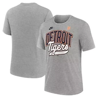 MLB Nike Detroit Tigers Cooperstown Collection Retro Tri-Blend T-Shirt