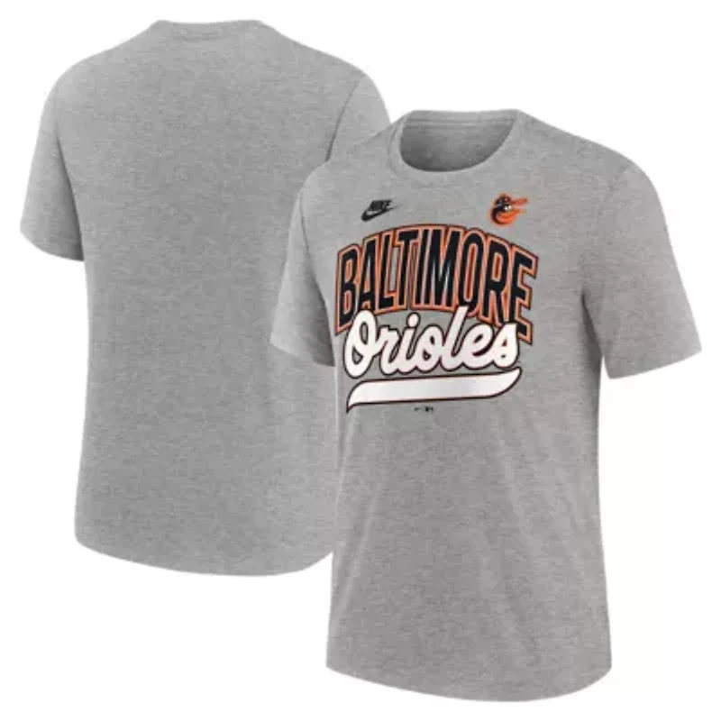 MLB Nike Baltimore Orioles Cooperstown Collection Retro Tri-Blend T-Shirt
