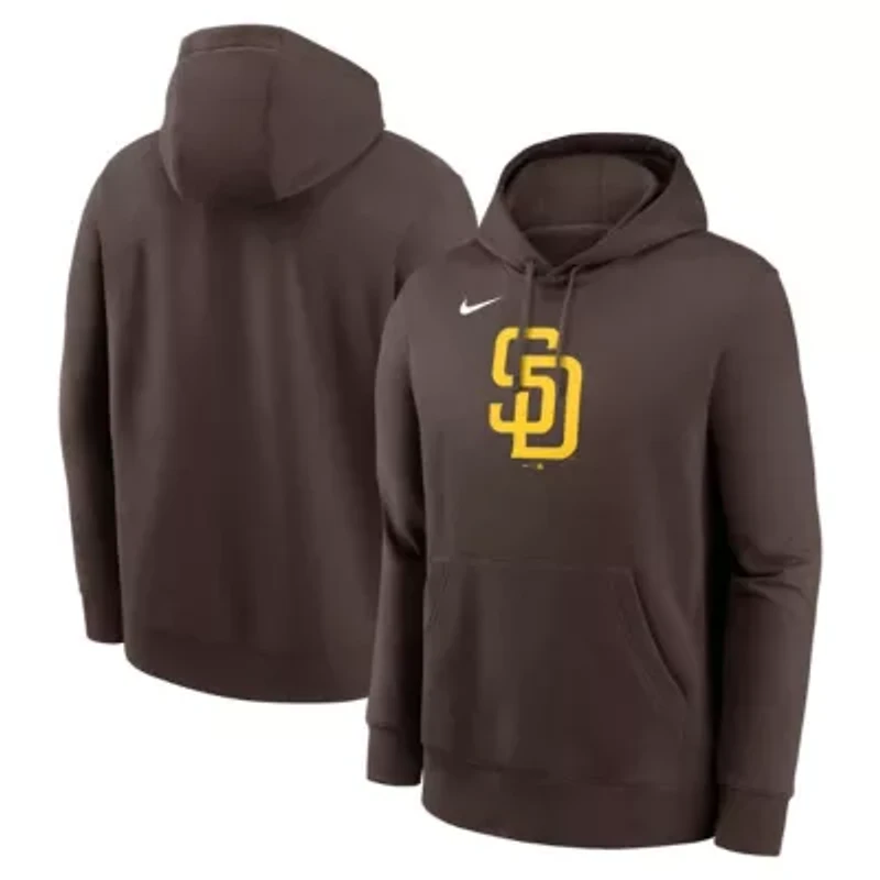 MLB Nike San Diego Padres Logo Club Fleece Hoodie