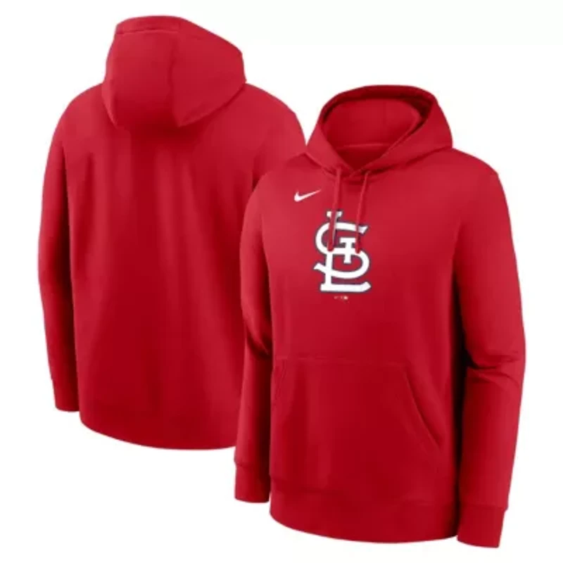 MLB Nike St. Louis Cardinals Logo Club Fleece Hoodie