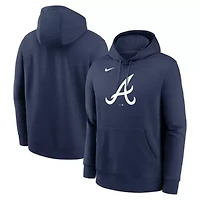 MLB Nike Atlanta Braves Logo Club Fleece Hoodie