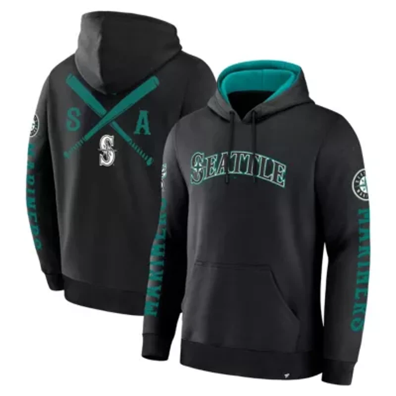 MLB Fanatics Seattle Mariners Big City Legacy Fleece Pullover Hoodie
