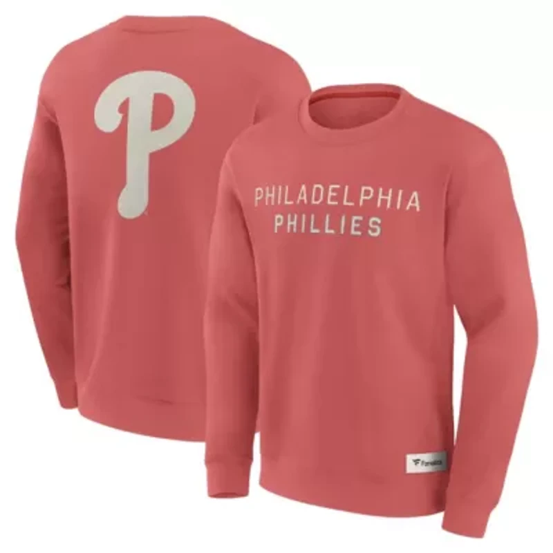 MLB Fanatics Philadelphia Phillies Elements Future Ground Lettering Pullover Sweatshirt