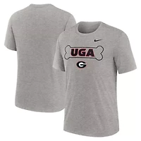 NCAA Nike Georgia Bulldogs Campus Local Tri-Blend T-Shirt