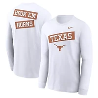 NCAA Nike Texas Longhorns Two-Hit Classic Location Long Sleeve T-Shirt