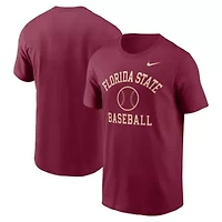 NCAA Nike Florida State Seminoles Essential Baseball Arch T-Shirt