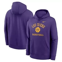 NCAA Nike LSU Tigers Basketball Arch Pullover Hoodie