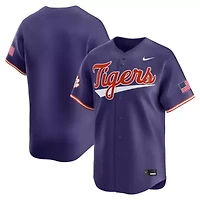 NCAA Nike Clemson Tigers Limited Baseball Jersey