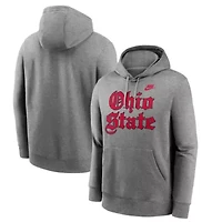 NCAA Nike Ohio State Buckeyes Old English Fleece Pullover Hoodie