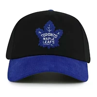 NHL Black/Blue Toronto Maple Leafs Burnett Adjustable Hat