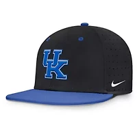 NCAA Nike Kentucky Wildcats On-Field Dugout True Performance Fitted Hat