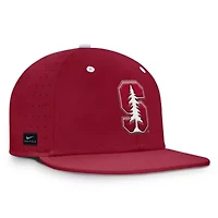Stanford Cardinal NCAA Nike On-Field Dugout True Performance Fitted Hat