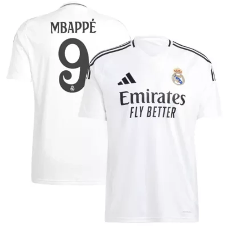 International Clubs Kylian Mbappé Real Madrid 2024/25 Home Replica Player Jersey