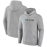 NHL Fanatics Utah Hockey Club Wordmark Logo Fleece Pullover Hoodie
