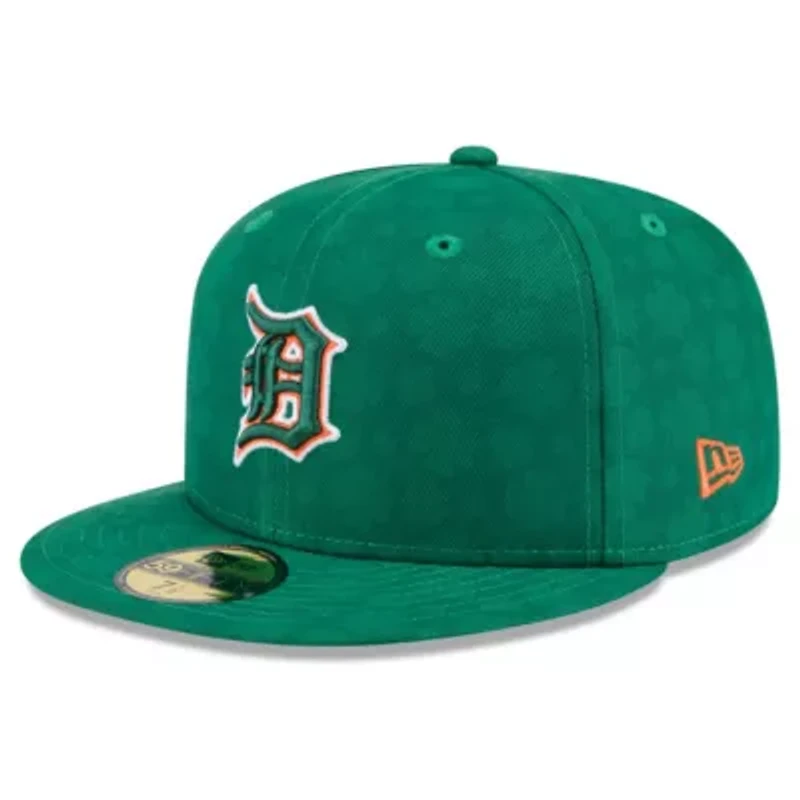 MLB Kelly Detroit Tigers St. Patrick's Day 59FIFTY Fitted Hat