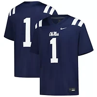 NCAA Nike #1 Ole Miss Rebels Untouchable Football Jersey