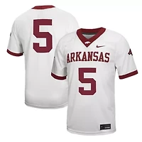 NCAA Nike #5 Arkansas Razorbacks Untouchable Football Jersey