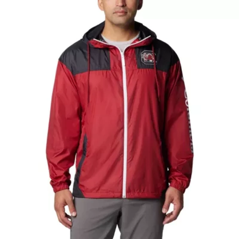 NCAA South Carolina Gamecocks Flash Challenger II Omni-Shade Full-Zip Hoodie Windbreaker Jacket
