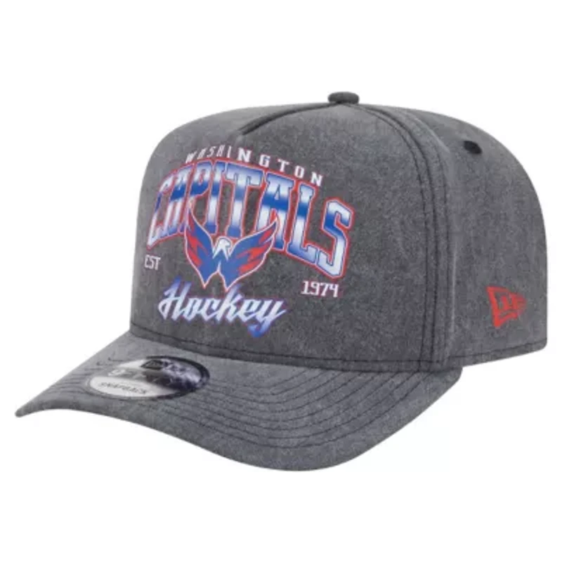 NHL Washington Capitals Throwback Washed A-Frame Pre-Curved 9FIFTY Snapback Hat