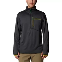 NCAA Oregon Ducks Park View Grid Fleece Omni-Wick Half-Zip Jacket