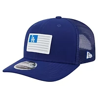 MLB Los Angeles Dodgers Flag 9SEVENTY Stretch-Snap Hat