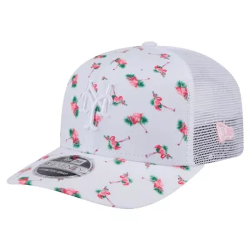 MLB New York Mets Flamingo Mesh Back 9SEVENTY Stretch-Snap Hat