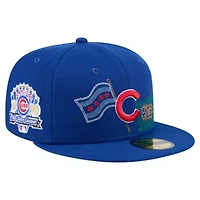 MLB Chicago Cubs State Stitch 59FIFTY Fitted Hat
