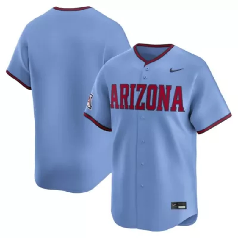 NCAA Nike Light Arizona Wildcats Limited Home Wordmark Jersey