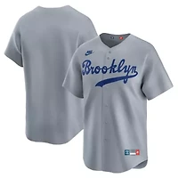 Cooperstown Teams Nike Brooklyn Dodgers Throwback Collection Limited Jersey