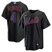 MLB Nike Francisco Alvarez New York Mets Alternate Replica Jersey