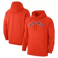 NCAA Nike Virginia Cavaliers Logo Club Fleece Pullover Hoodie