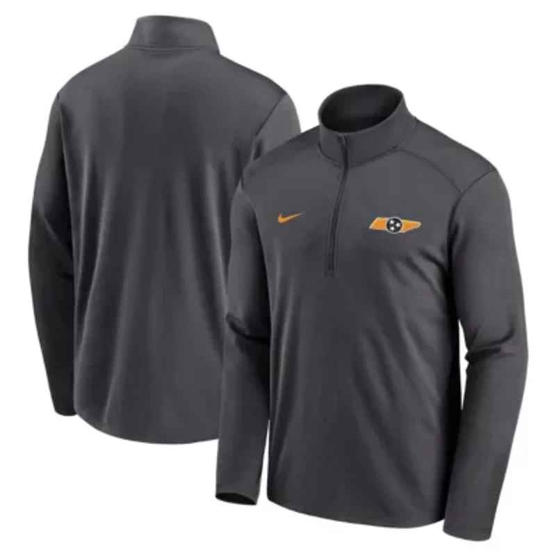 NCAA Nike Tennessee Volunteers Pacer Half-Zip Pullover Top