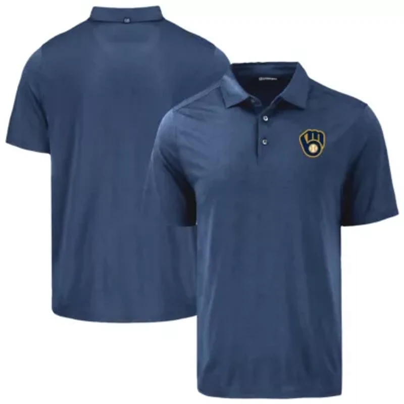 MLB Milwaukee Brewers Coastline Epic Comfort Eco Recycled Polo