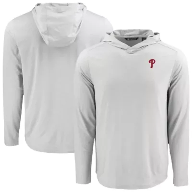 MLB Philadelphia Phillies Coastline Epic Comfort Recycled Eco Hoodie Long Sleeve T-Shirt