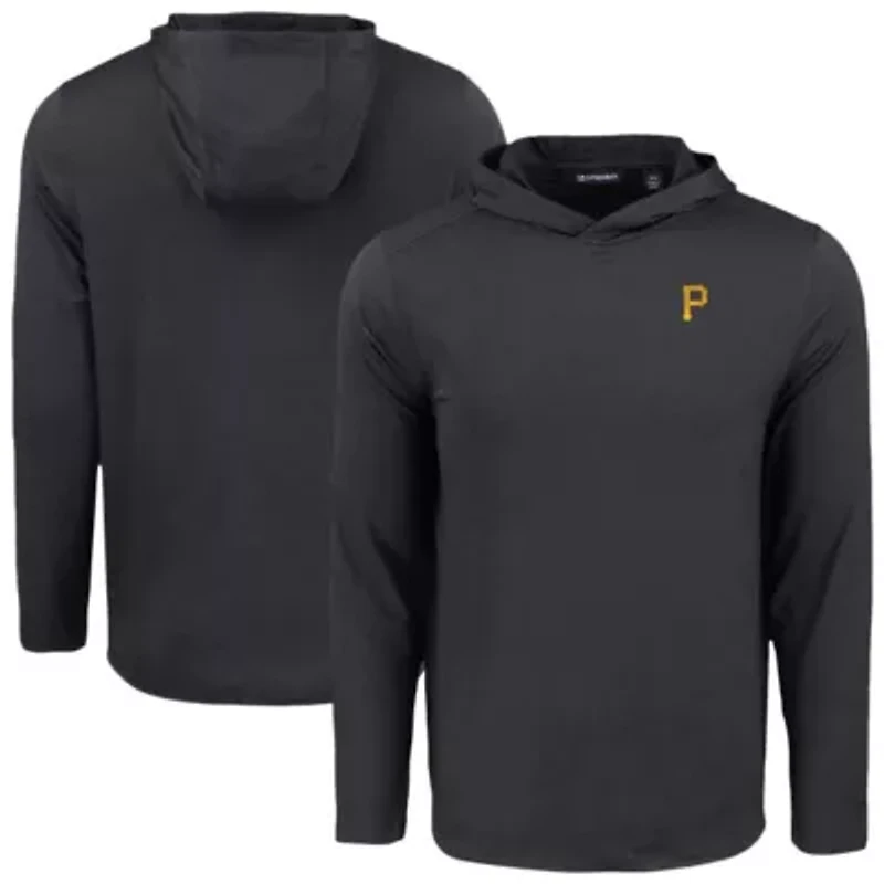 MLB Pittsburgh Pirates Coastline Epic Comfort Recycled Eco Hoodie Long Sleeve T-Shirt