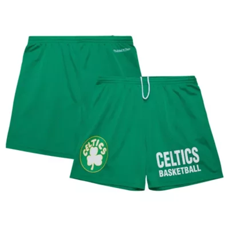 NBA Kelly Boston Celtics Hardwood Classics Gameday Mesh Shorts