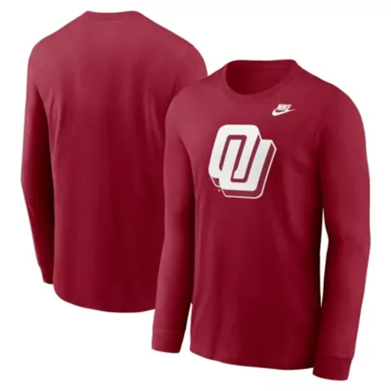 NCAA Nike Oklahoma Sooners Alternate Logo Long Sleeve T-Shirt