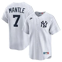 MLB Nike Mickey Mantle New York Yankees Throwback Cooperstown Collection Limited Jersey