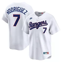 MLB Nike Ivan Rodriguez Texas Rangers Throwback Cooperstown Collection Limited Jersey