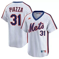 MLB Nike Mike Piazza New York Mets Throwback Cooperstown Collection Limited Jersey