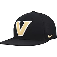 NCAA Nike Vanderbilt Commodores 2025 On-Field True Performance Baseball Fitted Hat