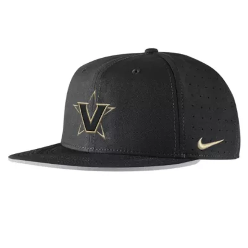 NCAA Nike Vanderbilt Commodores 2025 On-Field True Dri-FIT Fitted Hat