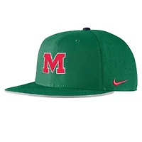NCAA Nike Ole Miss Rebels On-Field Baseball Performance Fitted Hat
