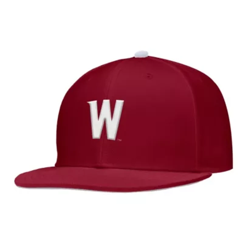 NCAA Nike Washington State Cougars On-Field Baseball Performance Fitted Hat