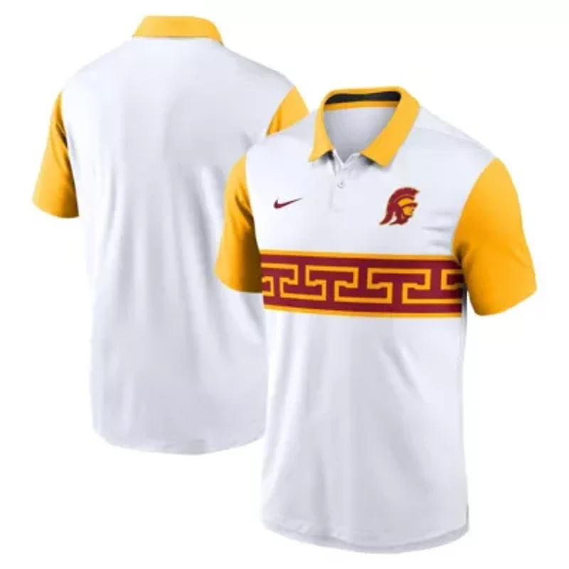 NCAA Nike USC Trojans Athletic Prep Alt Logo Vapor Dri-FIT Polo
