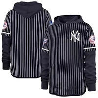 MLB New York Yankees Pinstripe Double Header Pullover Hoodie
