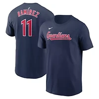 MLB Nike Jose Ramirez Cleveland Guardians Fuse Name & Number T-Shirt