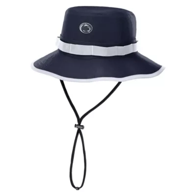 NCAA Nike Penn State Nittany Lions 2025 Sideline Apex Boonie Performance Bucket Hat