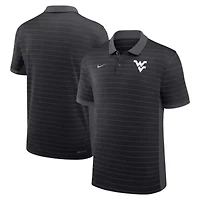 NCAA Nike West Virginia Mountaineers 2025 Early Season Coaches Sideline Victory Stripe Dri-FIT Polo