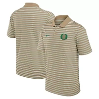 NCAA Nike Oregon Ducks Athletic Prep Striped Dri-FIT Polo